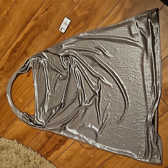 NWT slinky metallic Express halter tank - Picture 1 of 6